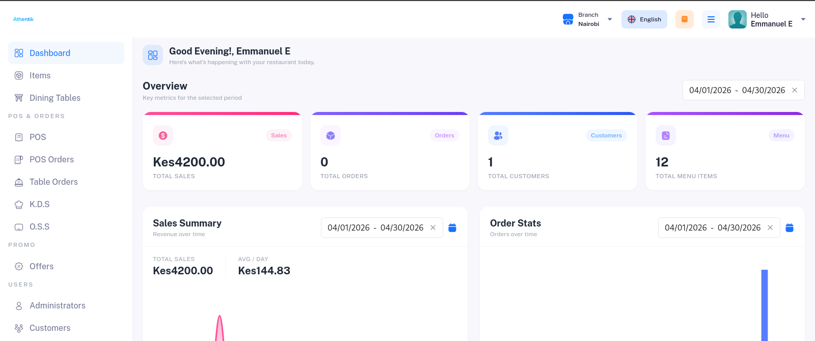 TableTrack Payment Modal